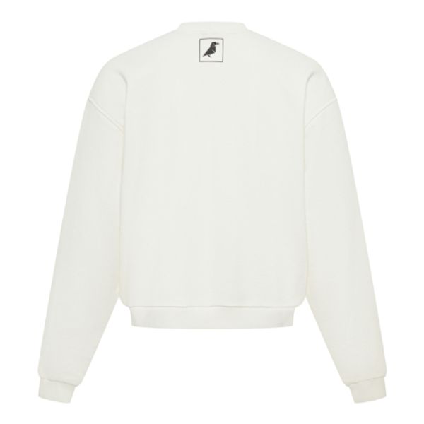 Толстовка Japan Kiss кроп белая - фото 5