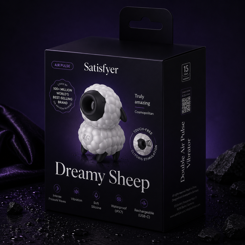 Вакуумно-волновой вибростимулятор Dreamy Sheep (овечка)