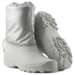 Полусапожки женские из ЭВА с комбинированным верхом, жемчужный, р-р 39-40 Д408