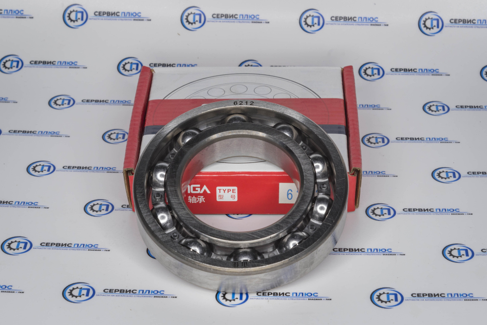 Подшипник проходного вала среднего моста 6212