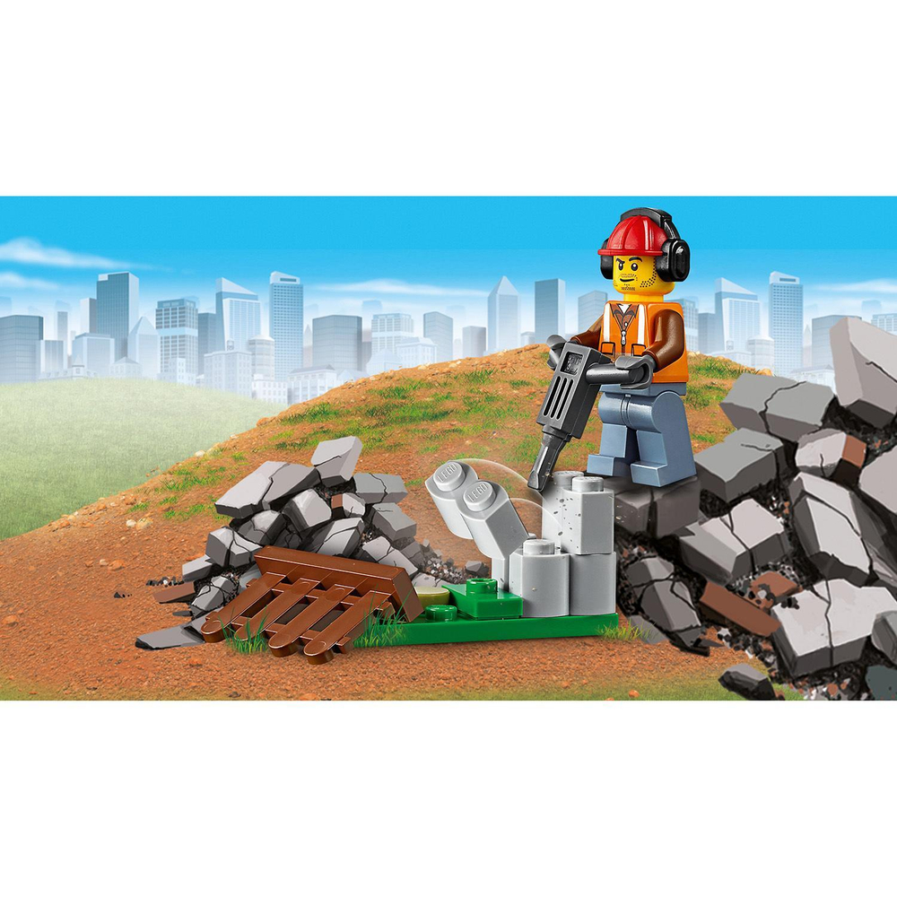 LEGO City: Строительный погрузчик 60219 — Construction Loader — Лего Сити Город