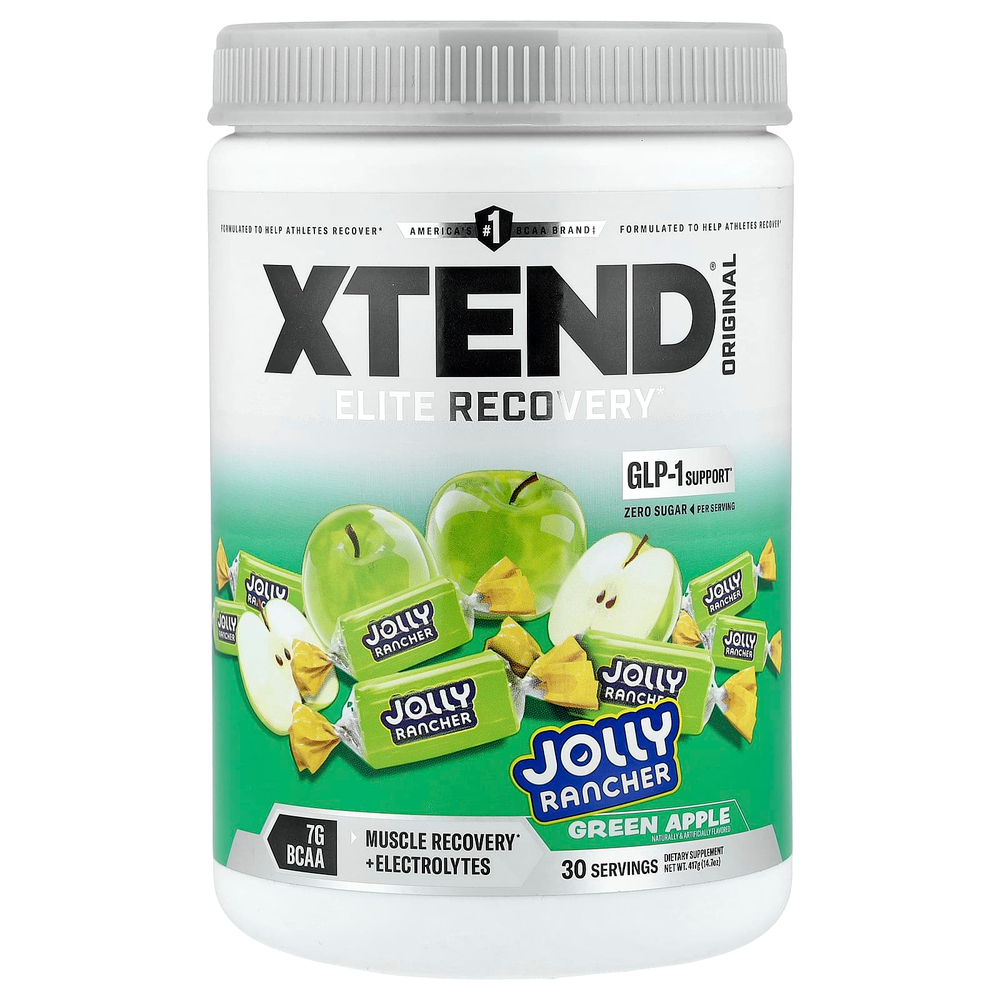 XTEND, Elite Recovery, Joly Rancher, зеленое яблоко, 417 г (14,7 унции)