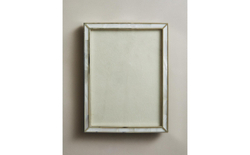 Zara Home Фоторамка из стекла, цвет белый, 19 см · 4375/045