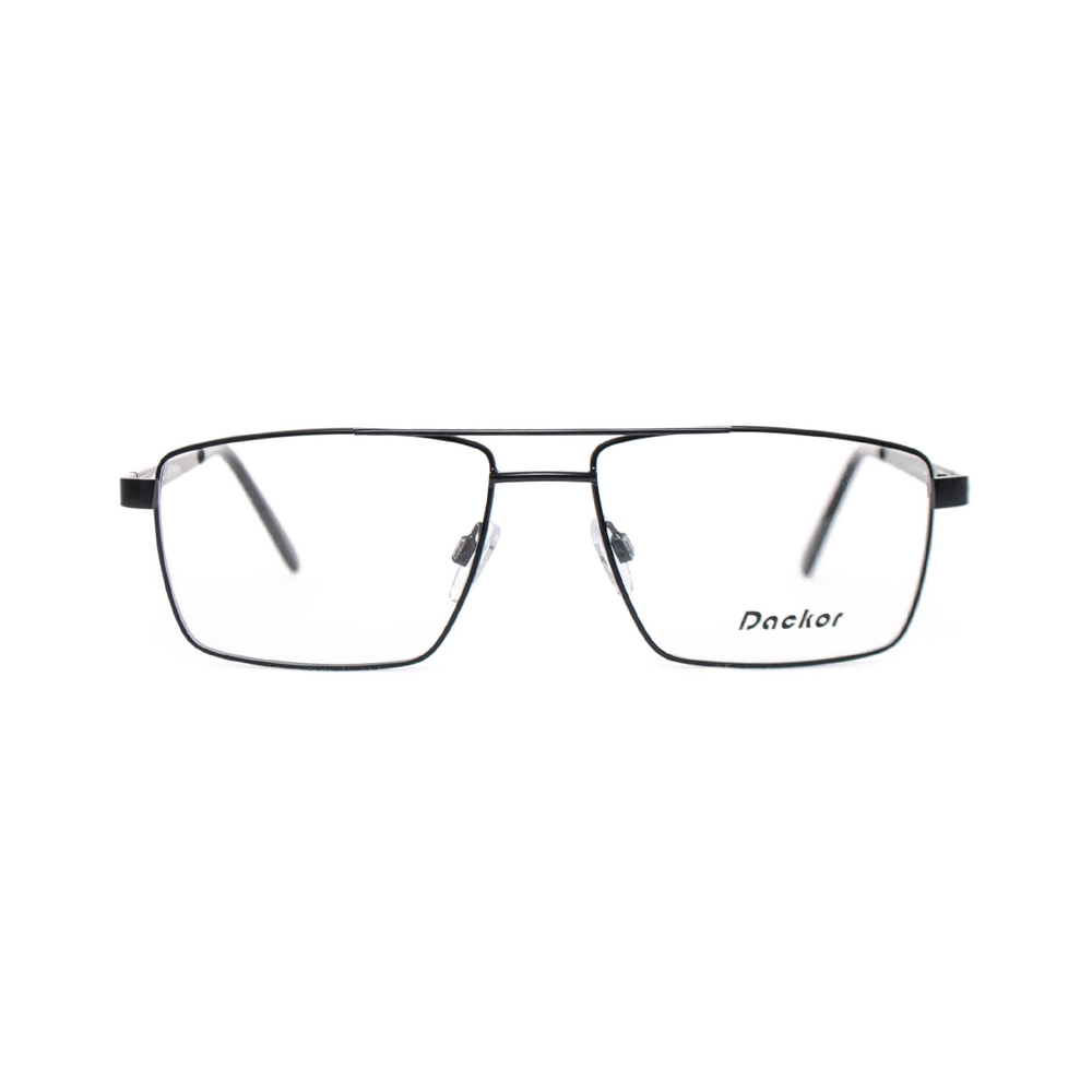 Оправа прямоугольная Dackor 072 Black черная