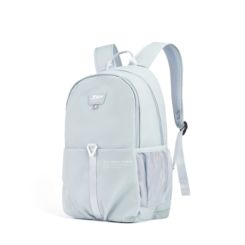 XTEP Fabric Backpack Regular Unisex Light Blue/Black