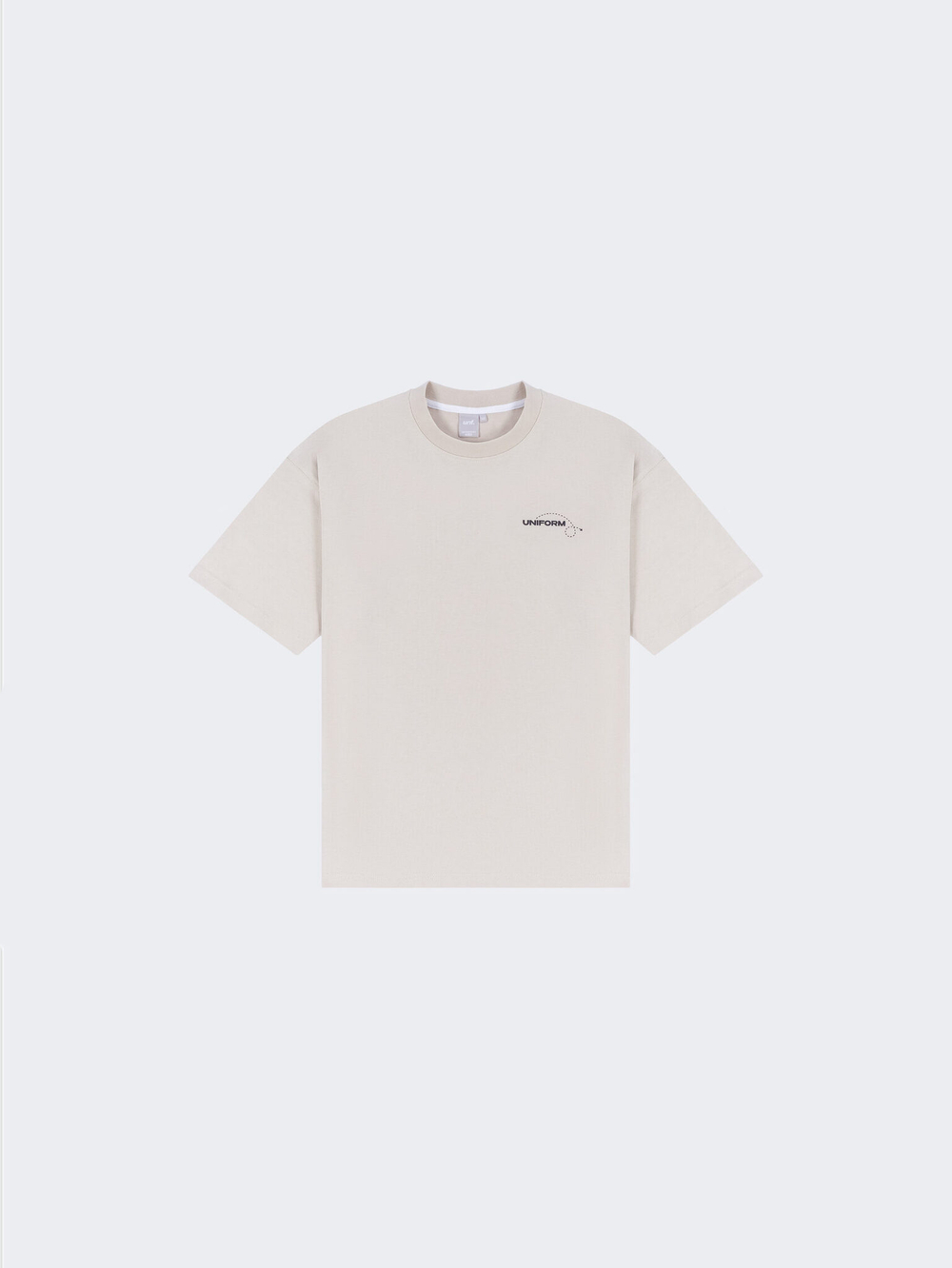 Футболка UNIFORM Heavy Finger UNF, Бежевый