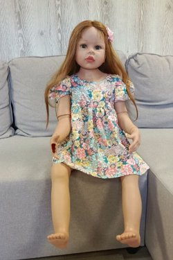 УЦЕНКА Кукла Реборн ростовая 98см (FA-258)