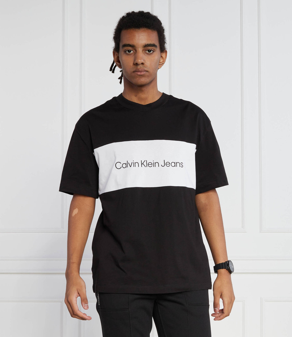 Футболка CALVIN KLEIN JEANS - черный(J30J323760)