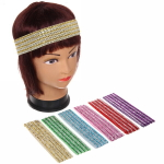 Повязка на голову «Adventa», микс 6 цветов, 17*4см