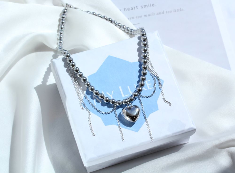 Колье Heart and Chains