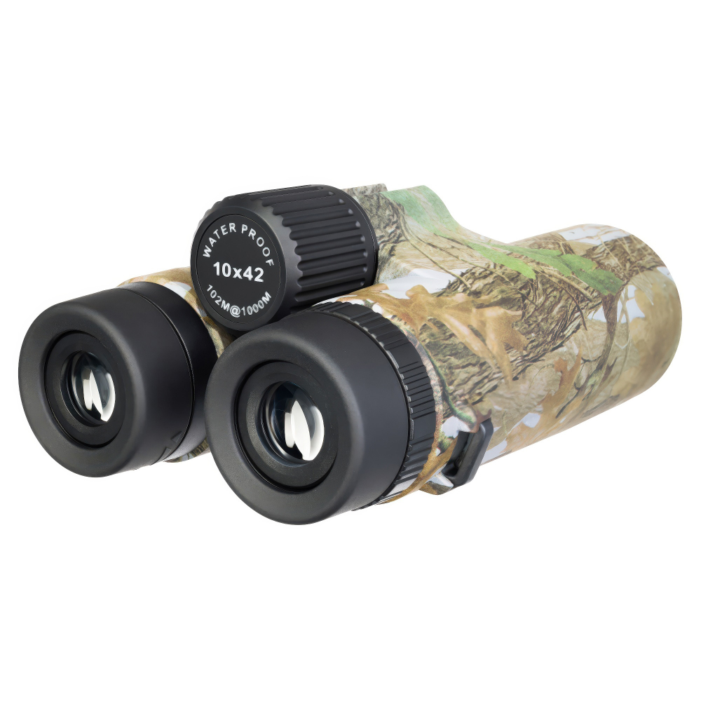 Бинокль Levenhuk Camo Grass 10x42 с сеткой - Регулировка диоптрий и межзрачкового расстояния для индивидуальных настроек