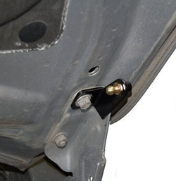 Амортизатор (упор) капота на Mitsubishi Lancer 02-01(с 2007 г.в.)Autoinnovation