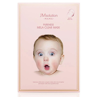 JMsolution Маска тканевая выравнивающая тон кожи - MAMA pureness mela clear mask, 30мл