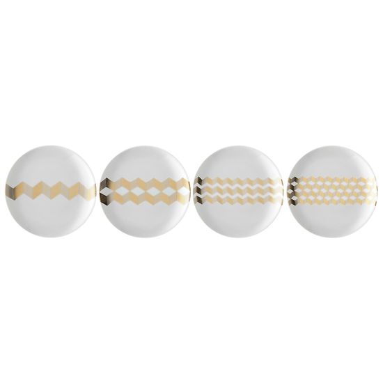 Набор блюдец signature, chevron, D16 см, 4 шт.