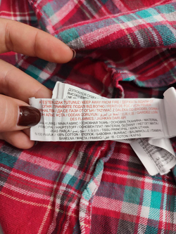 Рубашка LC Waikiki в клетку на 7-8 лет