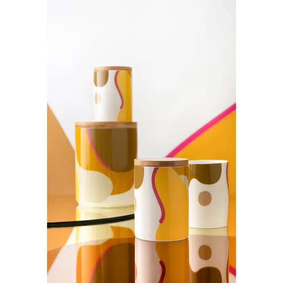 Банка для хранения горчичного цвета Freak Fruit, 1,25л