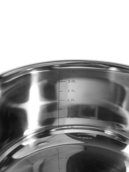 Кастрюля 4 л. из нержавеющей стали Kamille KM 5414 с крышкой