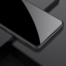 Закаленное стекло с олеофобным покрытием для Samsung Galaxy A73 5G, черные рамки, Veason