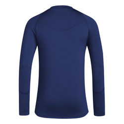 Мужская теннисная футболка с длинным рукавом Adidas Techfit Cold.rdy - tena blue