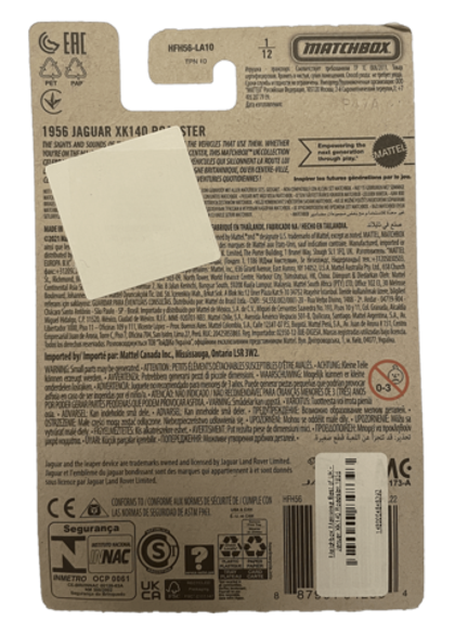 Matchbox UK 1956 Jaguar XK140 Roadster (2022)