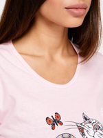 Пижама х/б бриджи+футболка УБФ004