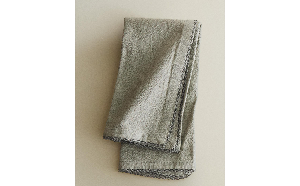 Zara Home столовая салфетка из хлопка, 45 45 см (комплект 2 шт.) · 2276/022
