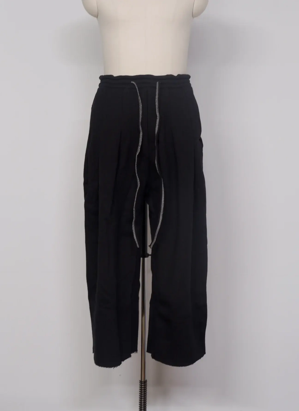 SHINYAKOZUKA БРЮКИ ЧЕРНЫЕ UPCYCLED HOME BAGGY