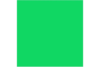 Фон бумажный FST 2,72х11 1010 Chromagreen (Зелёный Хромакей)