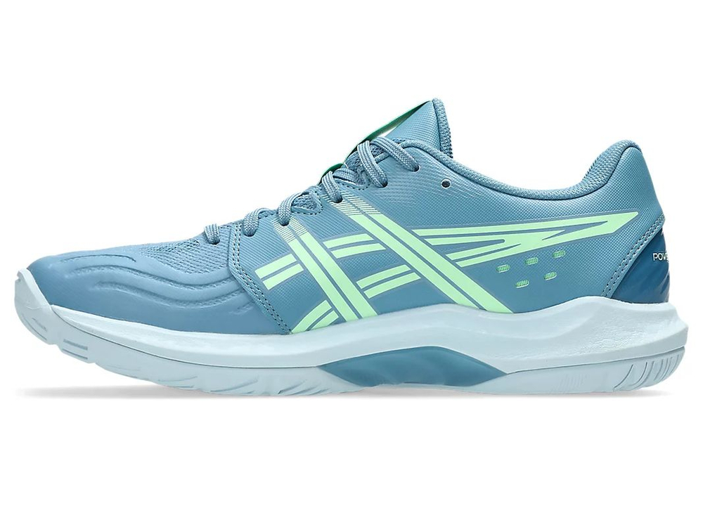 Мужские кроссовки для бадминтона/сквоша Asics Powerbreak FF - saba blue/menthol