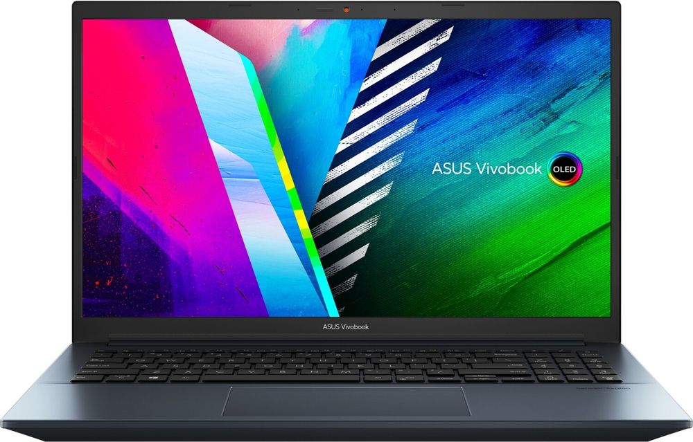 Ноутбук Asus ViewBook Pro M3500QC-L1340W Ryzen 5 5600H 16Gb SSD512Gb NVIDIA GeForce RTX 3050 4Gb 15.6&amp;quot; OLED FHD (1920x1080) Windows 11 blue WiFi BT Cam