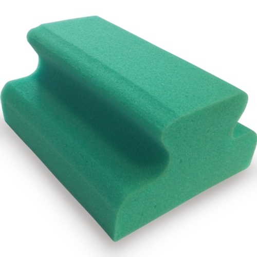 Губка поролоновая AVS SP-04 (рельса) в вакуумной упаковке (166х130x77мм)