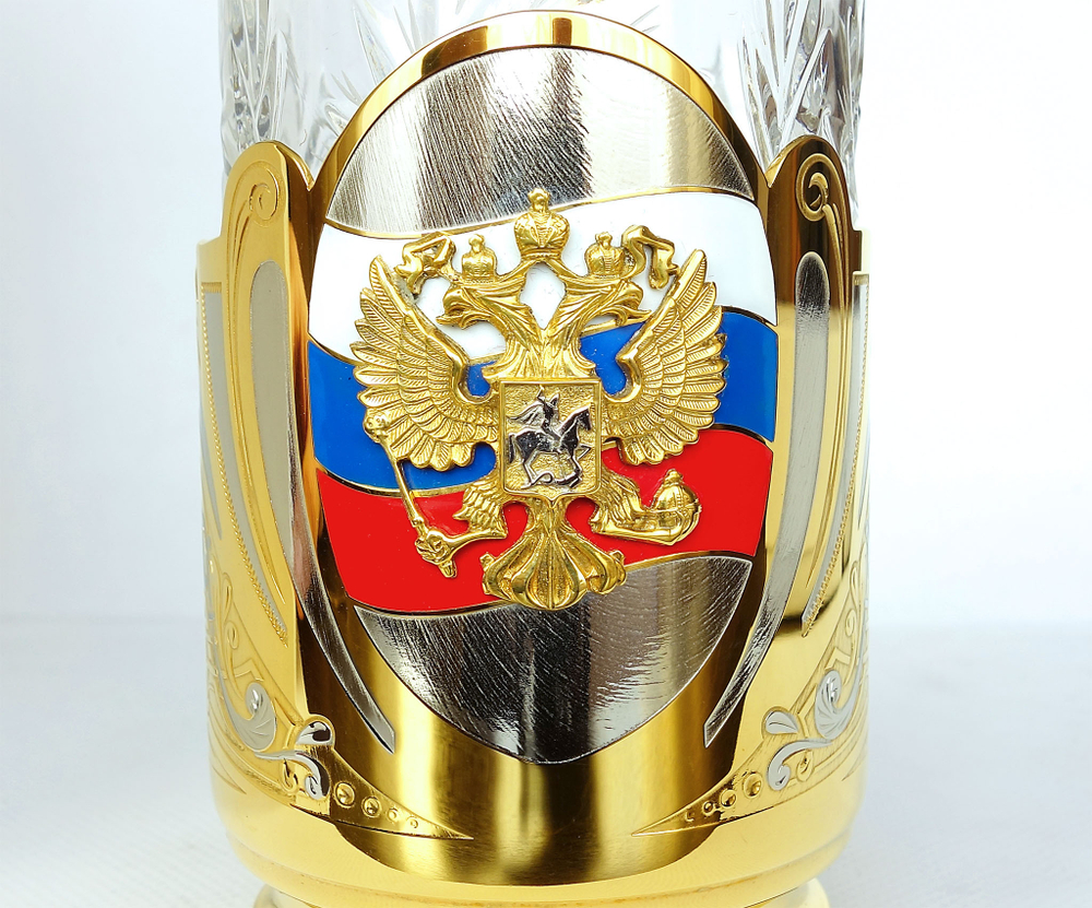 Подстаканник "Герб России"
