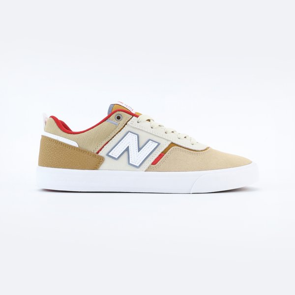 New Balance Numeric 306 Jamie Foy (tan/red) артикул: - купить в магазине Дайс