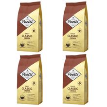 Кофе в зернах Poetti Classic Crema 250 г x 4 шт