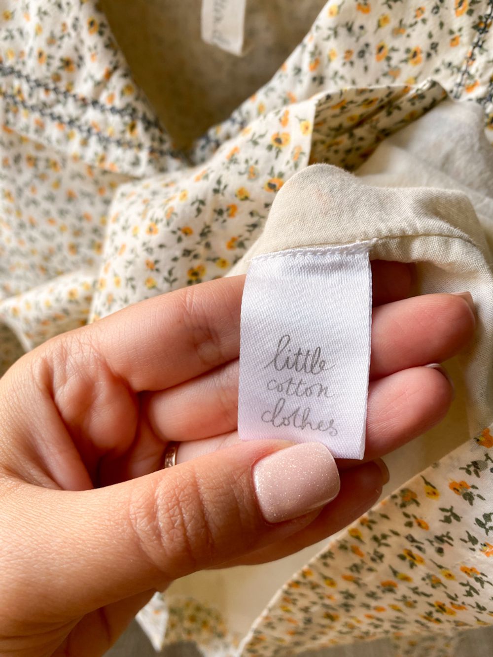 Хлопковая блузка Little cotton clothes, 116