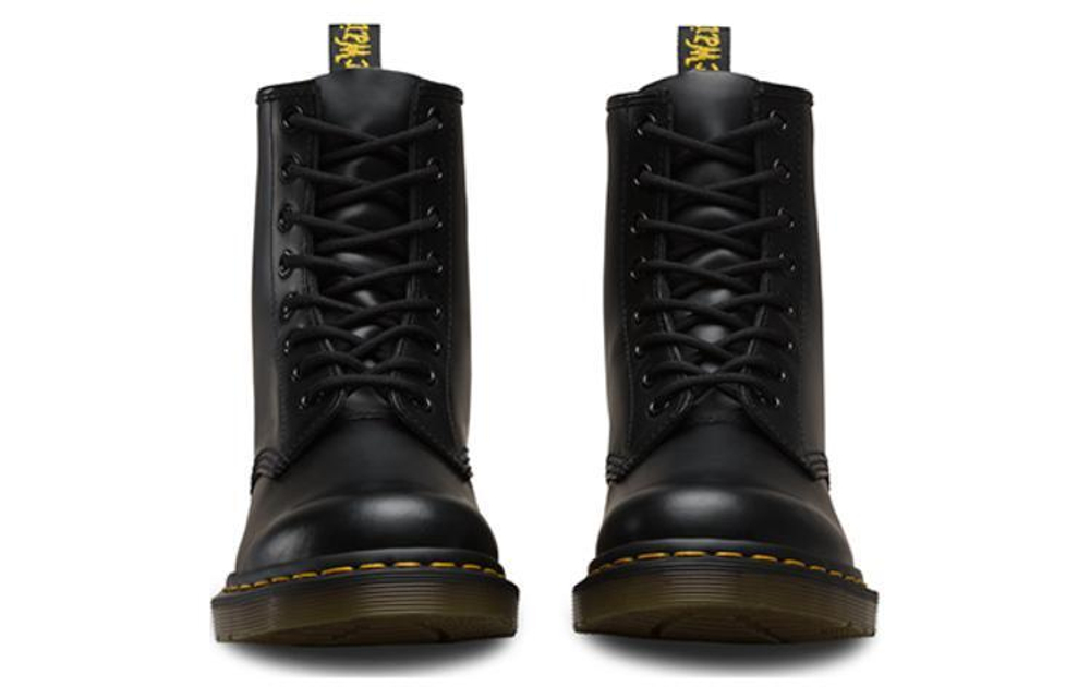 Dr.Martens Martin 1460 Head Cow Leather Classic Light Face 8 Holes Short Cartridge Martin Boots Men and Women Same Black