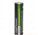 Аккумулятор Li-ion GoPower ICR18650 BL1 3.7V 3000mAh без защиты выс.конт.
