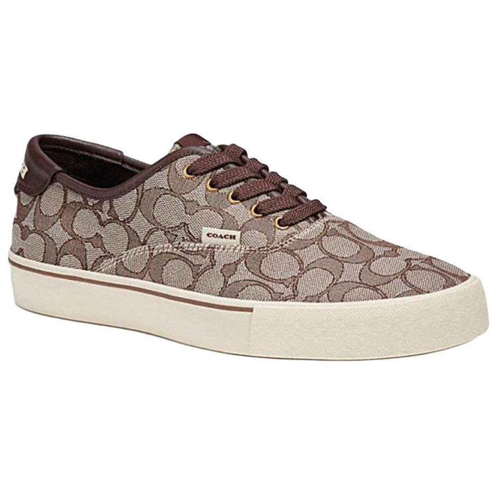 COACH Low top Stylish Skateboarding Shoes Men"s Brown