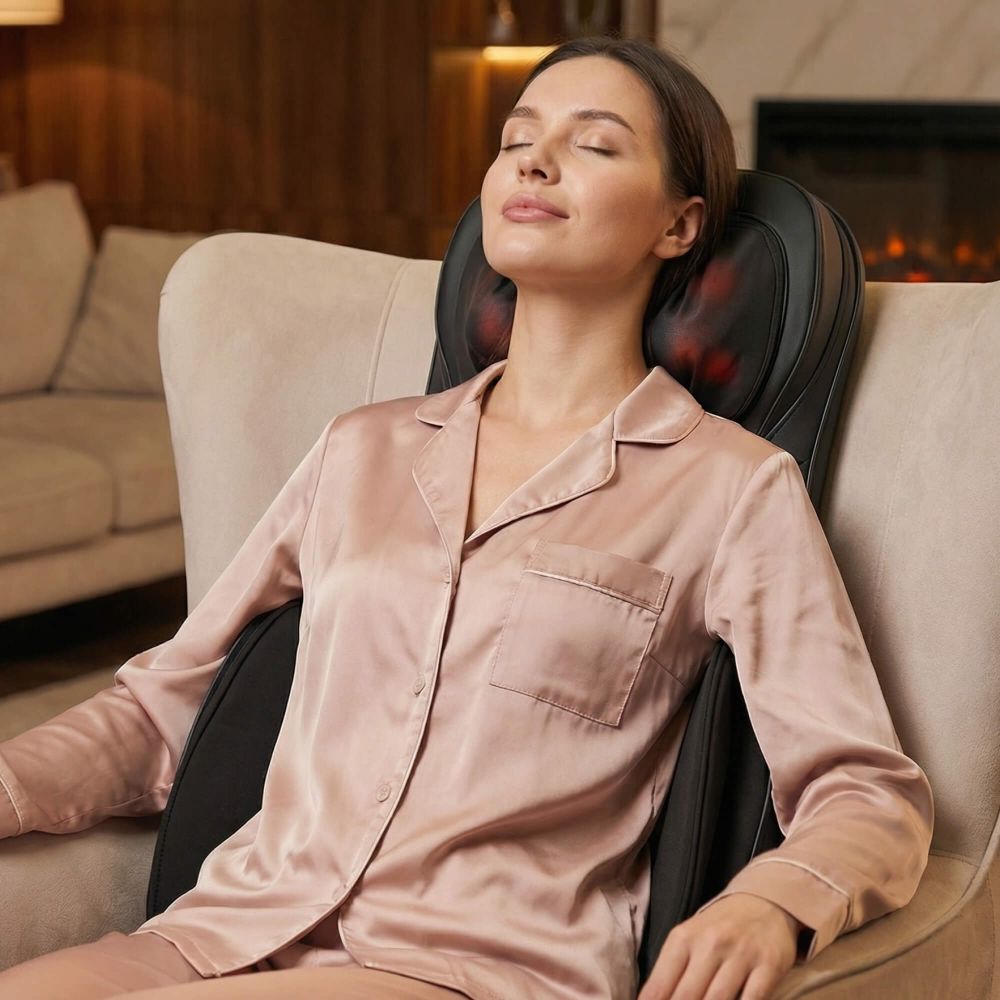 Массажная накидка UNIX Премиальная / Elite 3D Care Black