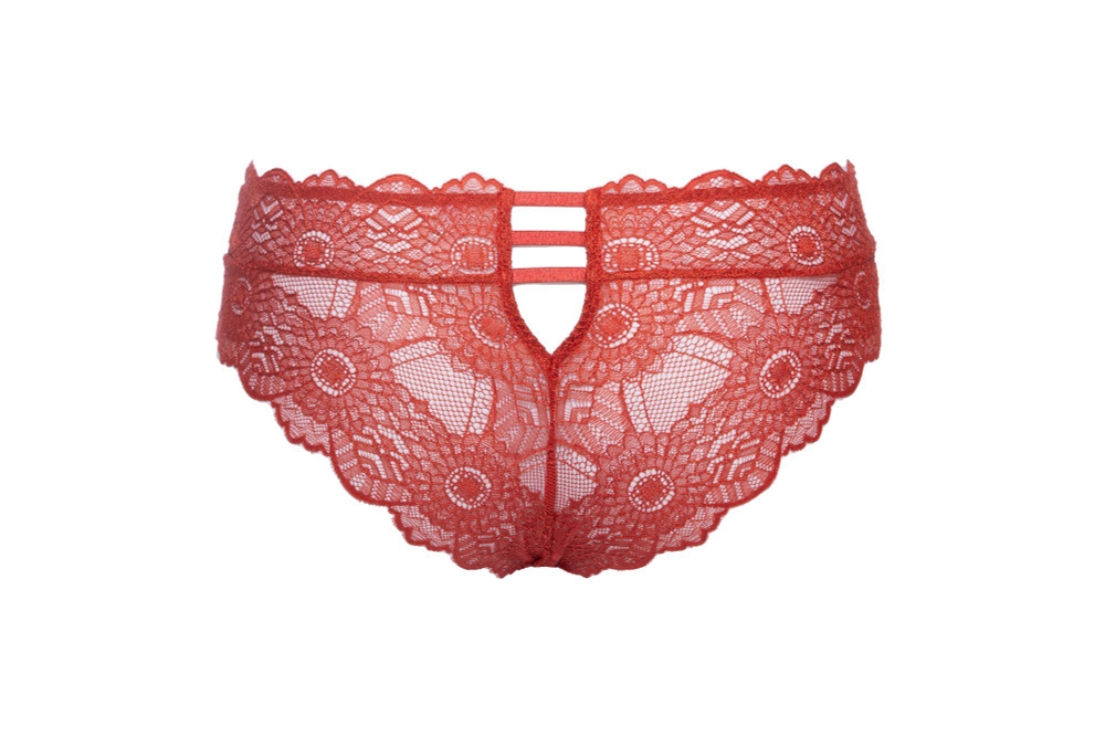 Трусики-бразилиана Bohemian Vibe (Размер: 44) (Цвет: терракотовый)