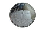 Палау 5 долларов 2007 Поезд паровоз Железная дорога СЕРЕБРО