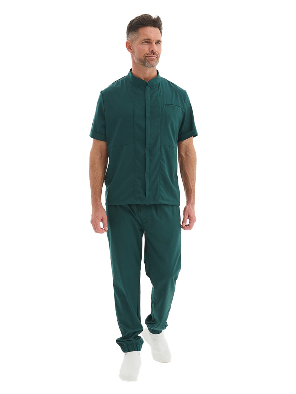 Джоггеры медицинские мужские Тезис TZ628, графит, 50