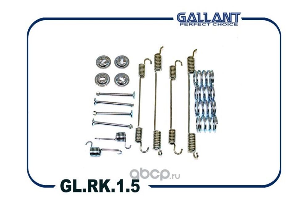 Рк колодок задн. Renault Logan Sandero Duster Largus /D-228/ (Gallant)