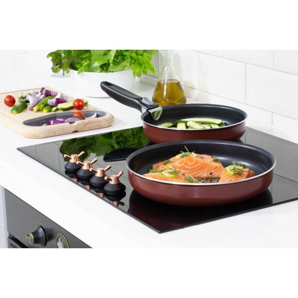 Набор посуды Tefal Ingenio Red 3 3 предмета 22/26 см 04154810