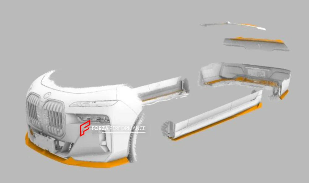 Карбоновый обвес для BMW 7 серии G70 2022+ БМВ