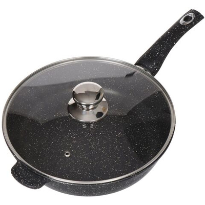 Сковорода алюминий, 28 см, антиприг, Горница, Гранит, с2852аг, с крыш