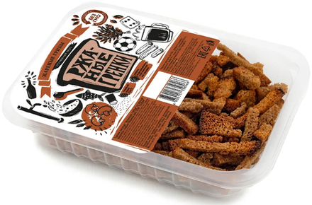 Гренки Ржаные Жареные Грибы 100г