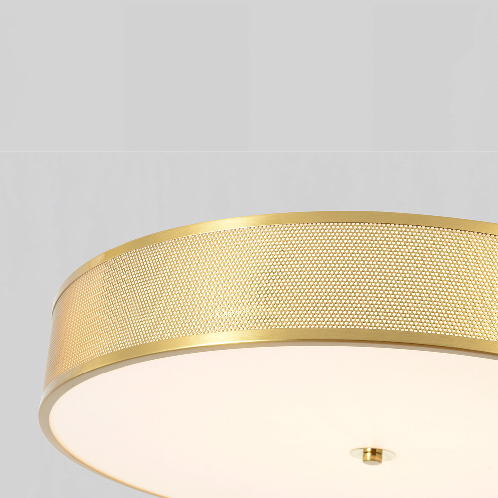 Потолочный светодиодный светильник Crystal Lux BUTTON PL40W LED