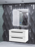 Зеркало Cezares 90 45063 с подсветкой с сенсорным выключателем Touch System, с подогревом, с радио и датчиком температуры