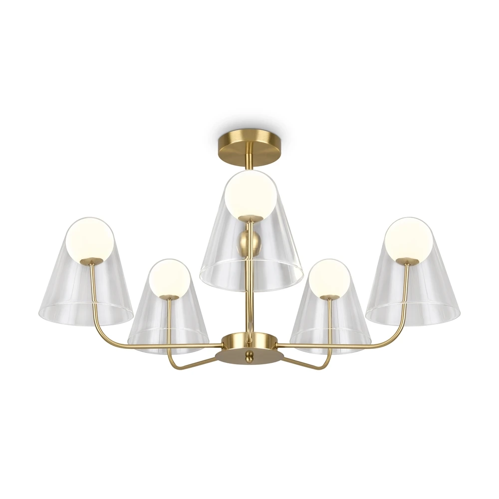 Люстра на штанге Freya DOUBLETY FR5382PL-05BS